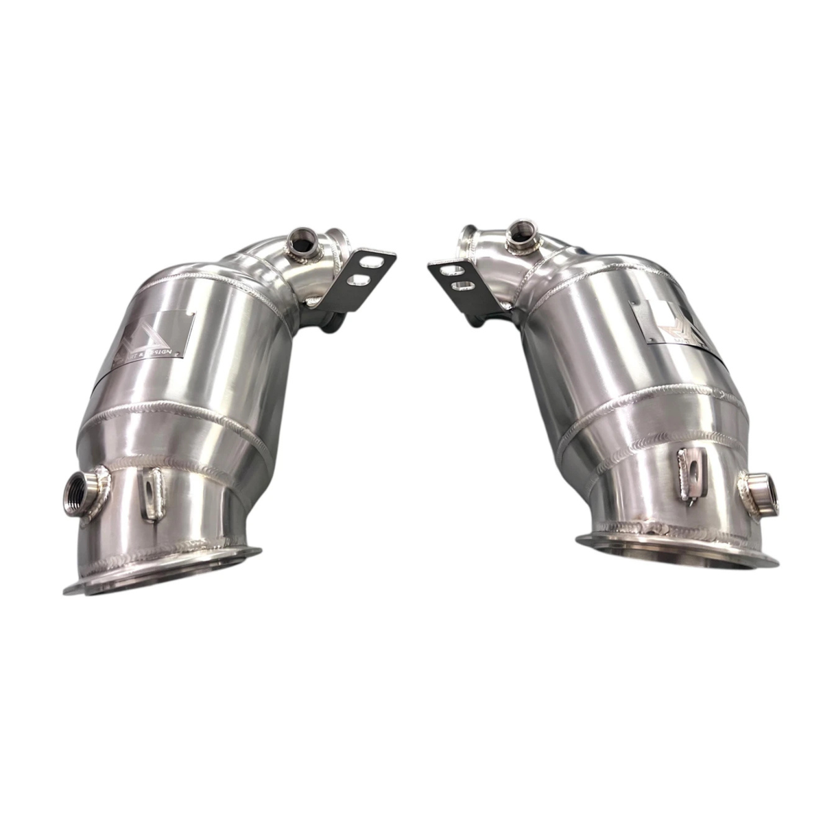 MAD F9X S63R 300 CEL Catted Primary Downpipes (No CEL Guarantee) – BMW M5 / M8 (F90/F92)