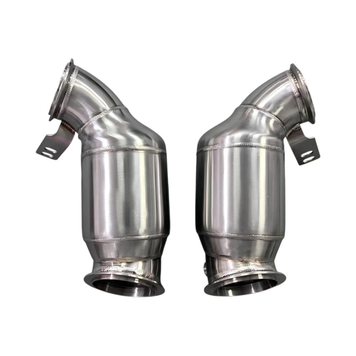 MAD F9X S63R 300 CEL Catted Primary Downpipes (No CEL Guarantee) – BMW M5 / M8 (F90/F92)