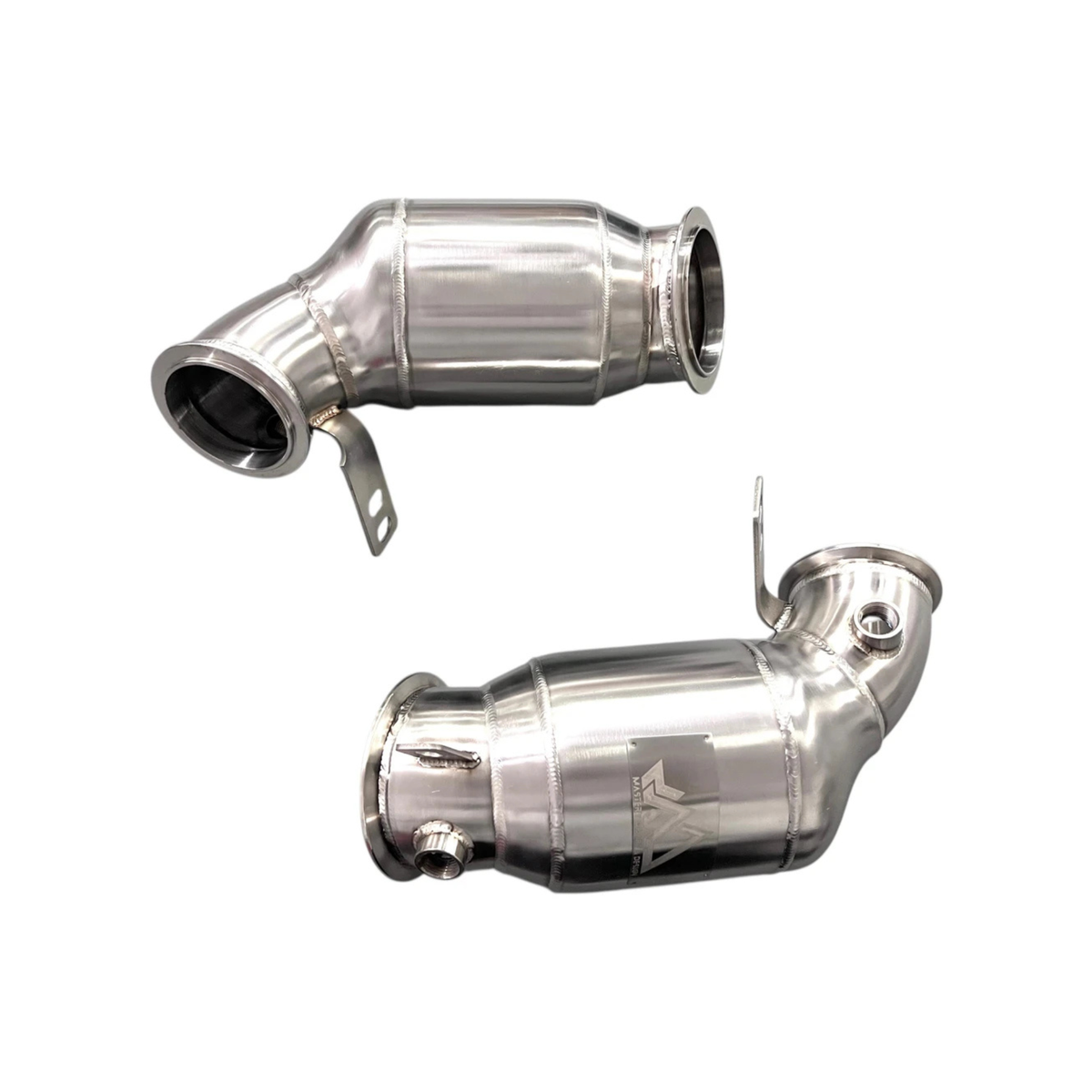 MAD F9X S63R 300 CEL Catted Primary Downpipes (No CEL Guarantee) – BMW M5 / M8 (F90/F92)