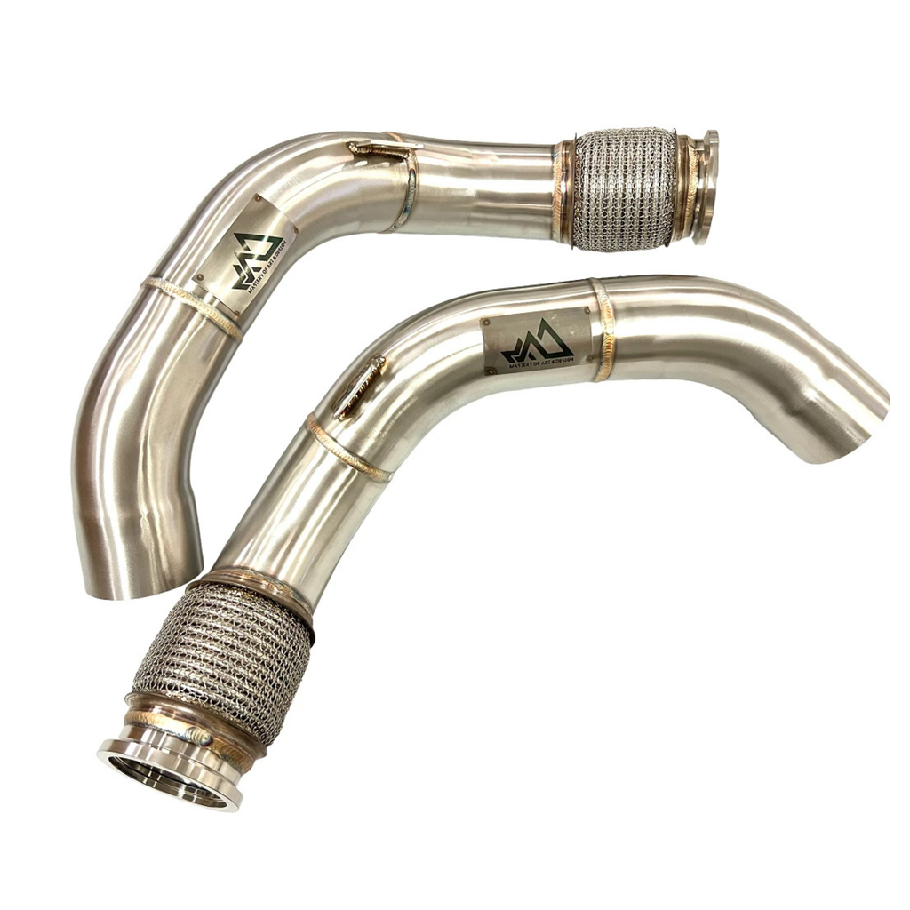 MAD F9X S63R Secondary Downpipes – BMW M5 / M8 (F90/F92)